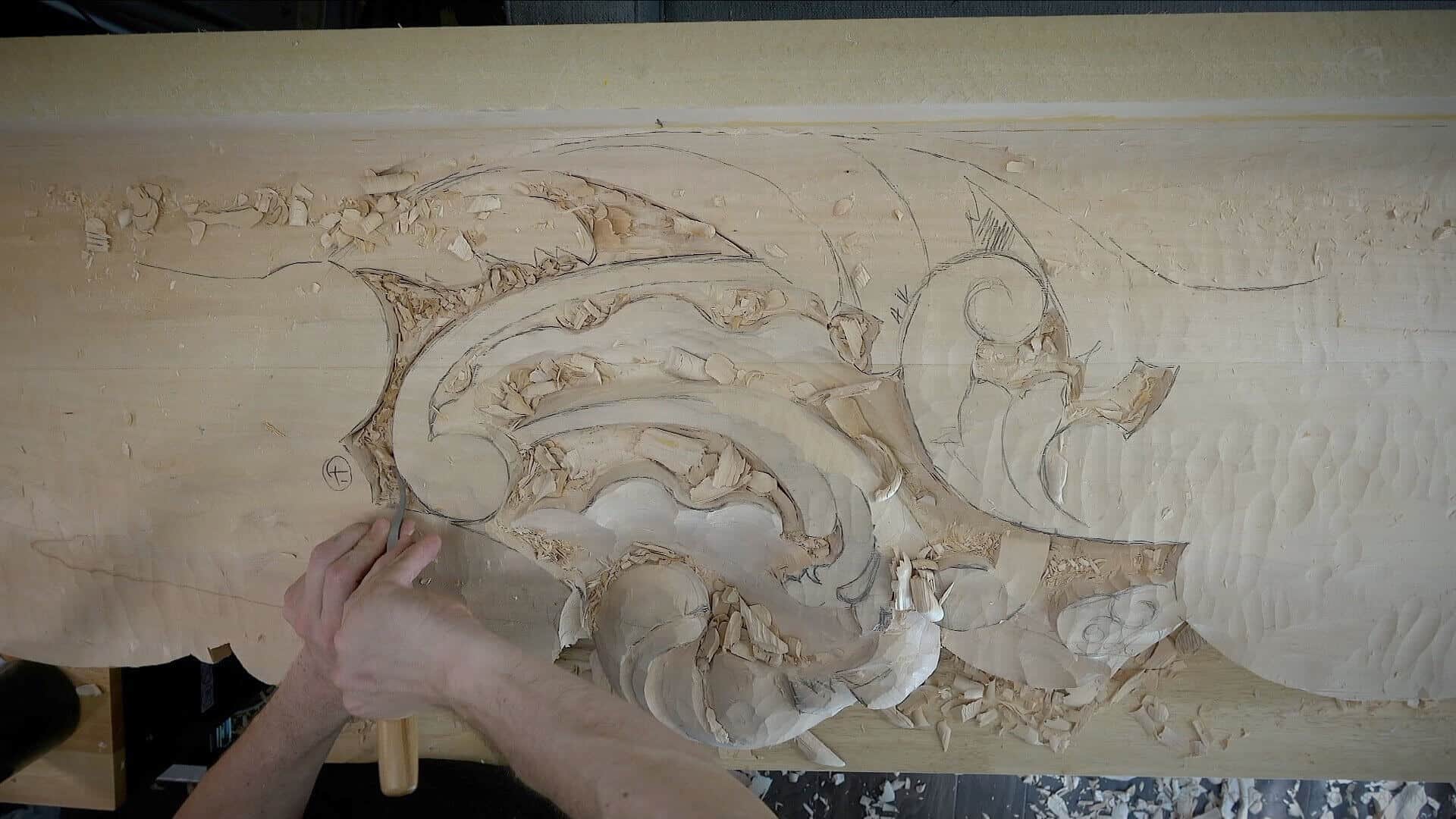 Wood Carving Course online - Carving Authentic Venice 15th Century room. It is all about being authentic to the original 15th-century wood carving. wood carving course wood carving courses decoy carving classes woodworking school cabinet making school wood carving supplies wood carving class wood carving school wood carving schools wood carving courses for beginners wood carving videos free wood carving lessons near me wood carving classes online wood carving schools wood carving workshops wood carving programs wood carving online shop Woodcarving, Wood Carving, Woodcarving School, School of Woodcarving, School of Wood Carving wood carving course wood carving courses decoy carving classes woodworking school cabinet making school wood carving supplies wood carving class wood carving school wood carving schools wood carving courses for beginners wood carving videos free wood carving lessons near me wood carving classes online wood carving schools wood carving workshops wood carving programs wood carving online shop https://www.instagram.com/woodcarvergrabovetskiy/ Design for Wood Carving is not the same as for Fine art or even Sculpture. Fine art is 2D World vs Sculpture and Wood carving is 3D world. Wood Carving is also a type of Sculpture. But if You compare a Clay Modeling and Wood Carving. Modeling clay is the art of ADDING ON and Wood Carving is an Art of DEDUCTION. And art of deduction is a little more complicating. You can deduct with Your Carving tool just a 1/16” too much and Your work is "gone with the wind”. To Design for wood carving We need to Think a little different. And the same questions should be always in our heads- What tools do I have and how I will carve what I am designing? How deep can my tool travel inside of my piece of wood and how it will turn. Design for Wood Carving is a science and it is based on a laws. During this Class we will discover some of the laws or Principles and answer a really important Design questions. The Law of Space. - How to emphasize parts of a Design - "The Big Idea" position in Space The Law of Main Movement - How to be "on the same page" with Human Brain. Baroque diagonal vs Sinister diagonal in Artistic Design. The Law of Armature- How to Structure over all Design and be “Kosher” (clean) in it. The Law of Golden Ratio - How to implement Fibonacci Sequence - the Art Secret for Pleasing Human eye The Law of Arabesque - How to implement Natural Flowing Movements in Design The Law of Rhythm in Design. How to apply what is known to Music world to Design for Wood Carving. Wood Carving Lessons Best Wood Carver in the World Wood Carving Master Classes Wood Carving Courses