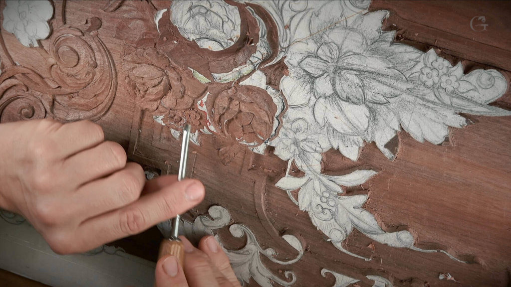 Carving Furniture Panel -Woodcarving, From Designing to Carving - Learn To Carve Late 18th Century Style Furniture Panel - Woodcarving School Online with Alexander Grabovetskiy. @grabovetkiy #woodcarving #woodworking Woodcarving Video Workshops. Woodcarving Lessons. Wood Carving Virtual Apprenticeship. Classical Woodcarving Courses online.