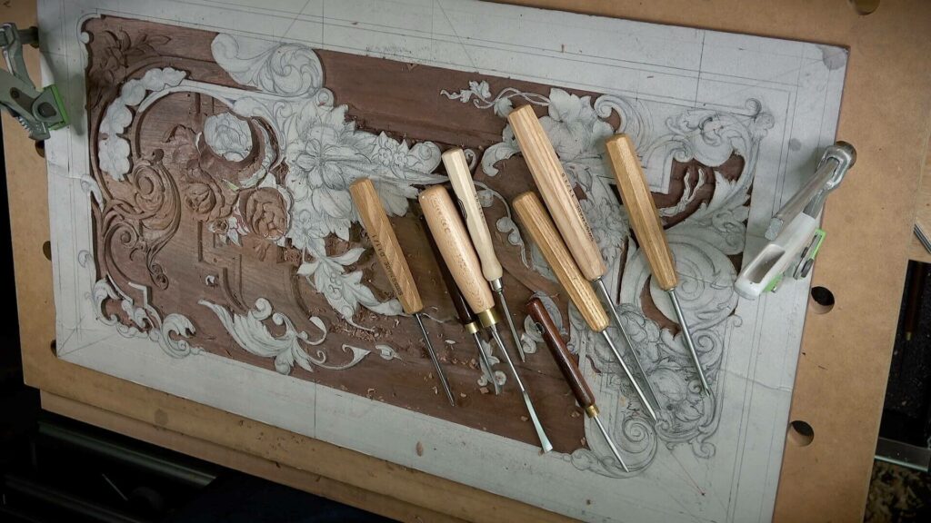 Low relief Carving for Furniture