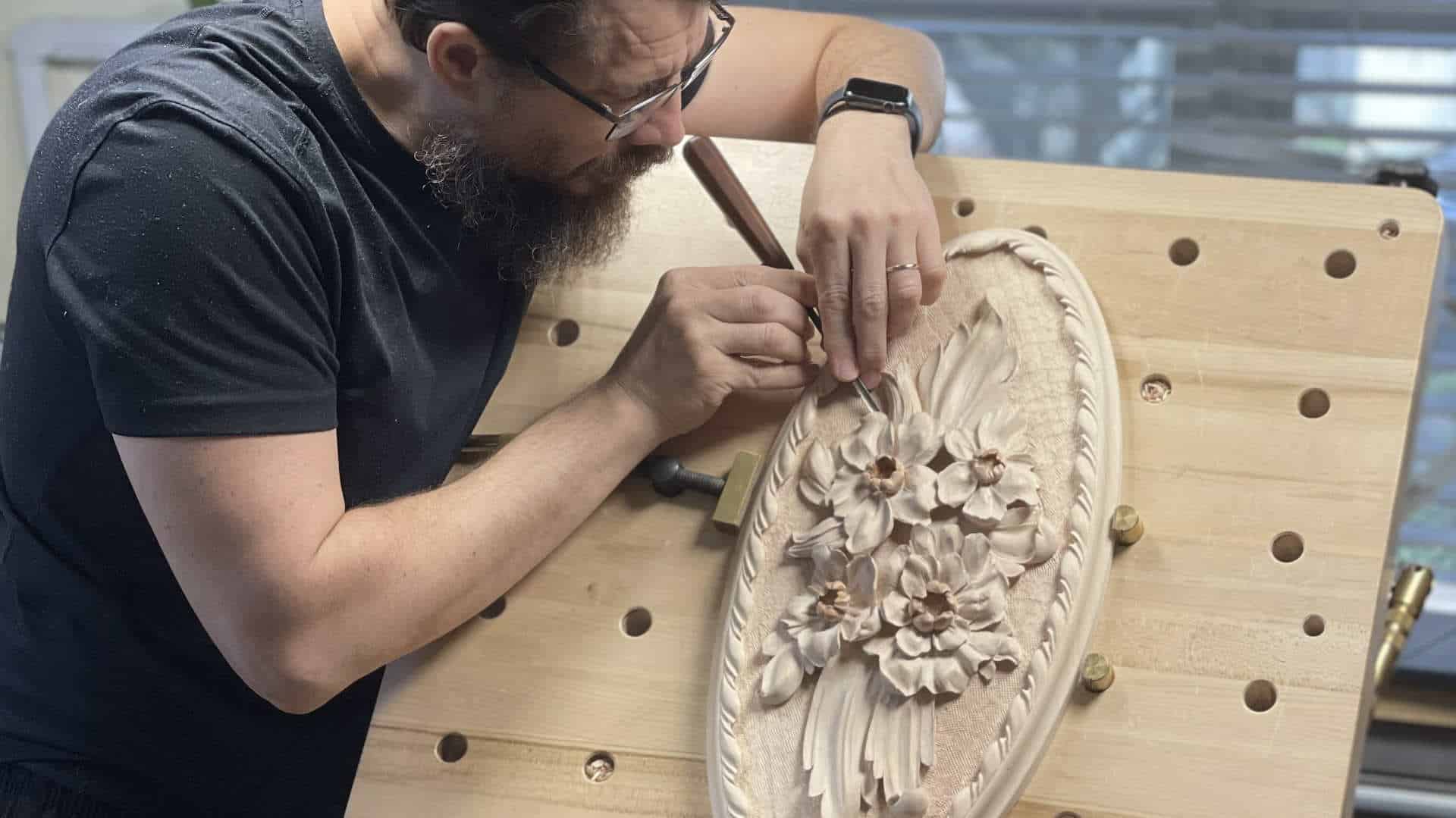 Gerry Michaud, Professor Emeritus, School of Design, University of | Grabovetskiy School of Wood Carving