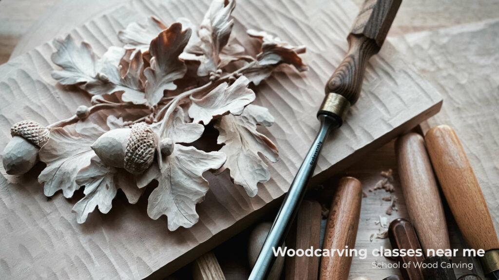 Woodcarving classes near me Looking for woodcarving classes near you? Our school offers wood carving classes both in-person and online, so you can learn from the comfort of your own home or at one of our locations near you. Alexander Grabovetskiy in every Workshop will guide you through the art of woodcarving, from the basics to more advanced techniques. Where ever You live, in Boston or San Francisco, Miami or Seatle, Chicago or Austin you can learn how the art of sculpture from wood.