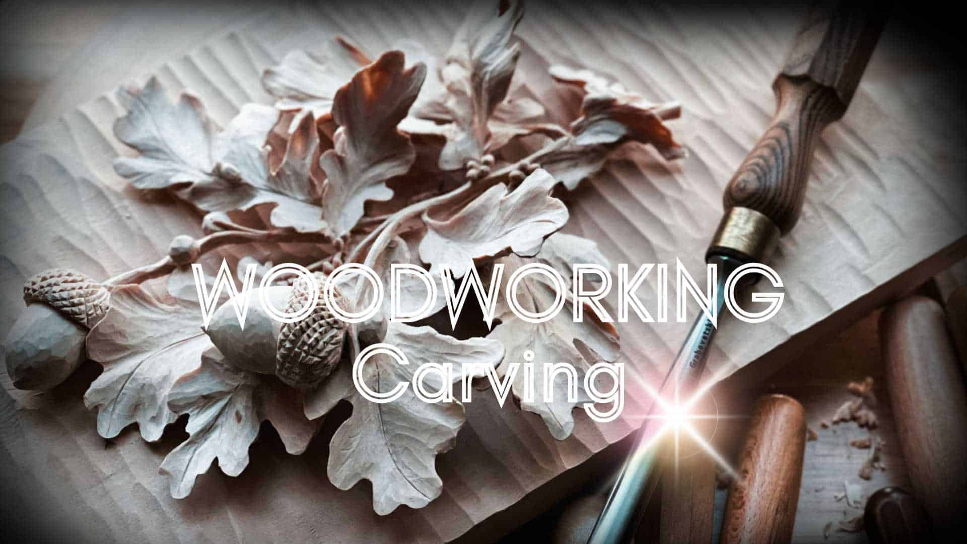 WOODWORKING CARVING | Learn how to Carve wood - Wood Carving for Beginner
