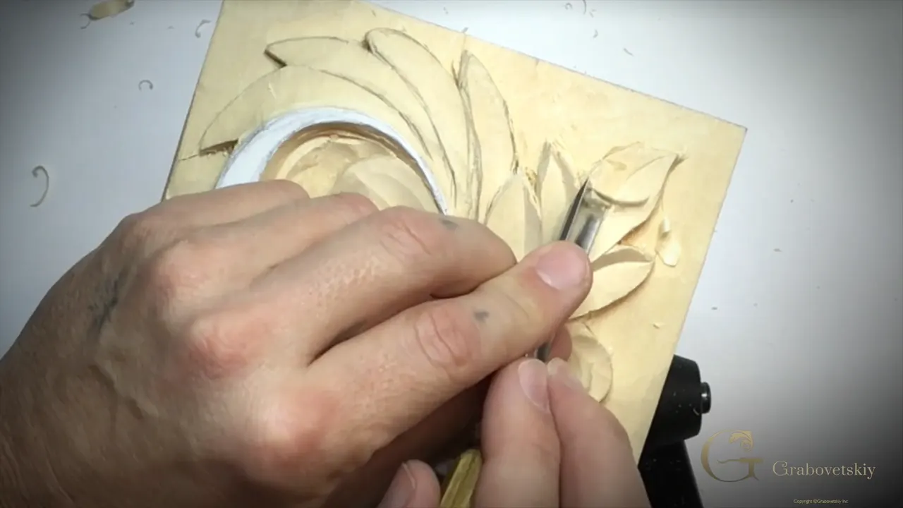 Panel turned so the second pass can meet the first coming the other way